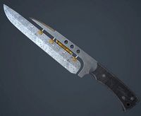 knife damascus steel