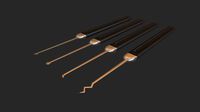 Lockpick set - PBR - lowpoly