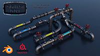 Modular Industrial Pipes PBR