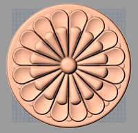 European furniture 3D relief models for CNC wood engraving E210