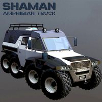 Amphibian truck Shaman