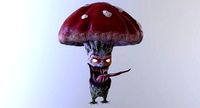 Evil Mushroom With a Smile
