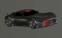 Vision AMG Mercedes gran Turismo 3D Model