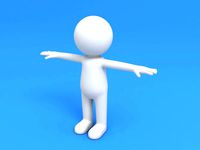 Stick Man Character