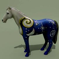 Horse Statuette Z3