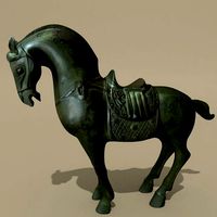 Horse Statuette R