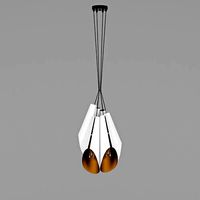 Lampa Zwis Zyrandol Calyx white