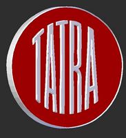 Tatra truck logo 3d