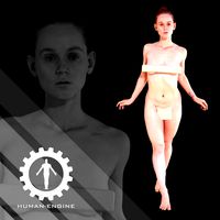 Female Scan - Helga 011 High Poly