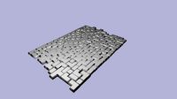 brick ground tile