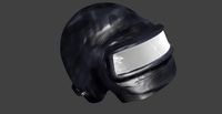 PUBG Stepsnaz Helmet 3D Low Poly