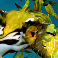 Leafy sea dragon rigged