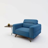 Natuzzi Adrenalina armchair and Natuzzi Tempo coffe table