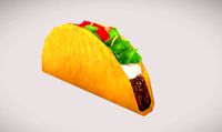 Low poly Taco