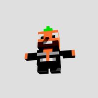 Voxel Punk Guitarist