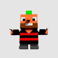 Voxel Punk Drummer