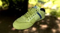 Sneaker shoe 3D model low poly
