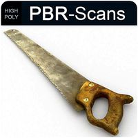 Handsaw High Poly