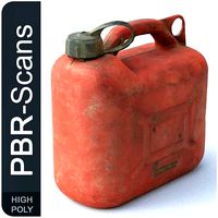Jerrycan High Poly
