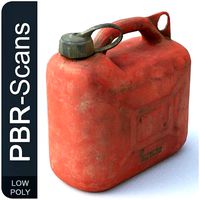 Jerrycan Low Poly
