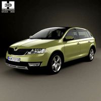 Skoda Rapid Spaceback Scoutline 2015
