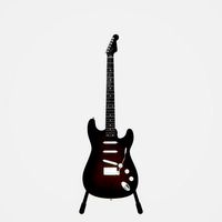 Highly detailed Electric Guitar PBR
