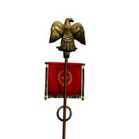 Low-poly Roman standards