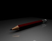 Download free Simple pencil 3D Model