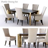 Bernhardt Profile Dining Set 1