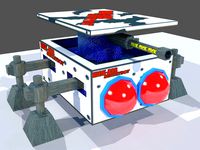 Sci Fi Sentry Bot