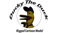 Ducky the Duck Cartoon Model