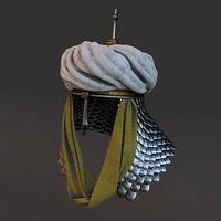 Medieval helmet 5 3d model