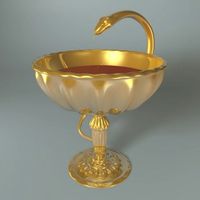 Cup with Snake 3D Model