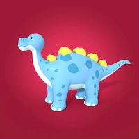 Cartoon Dinosaur V2