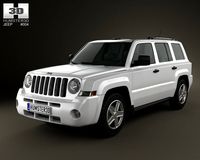 Jeep Patriot 2011 3D Model