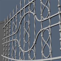 Fence for exterior visualization