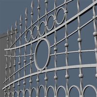 Fence for exterior visualization