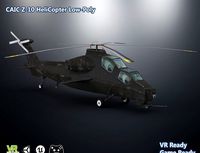 CAIC Z-10 Attack Helicopter Low Poly