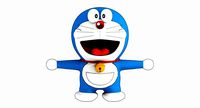 Doraemon Low Poly