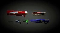 UKit Sci-Fi Weapons