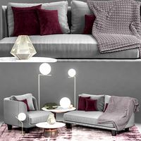 sofa and chair Moroso Gimme More by Diesel