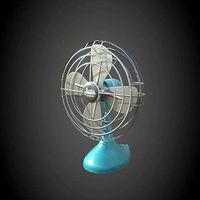 Desk Fan Retro
