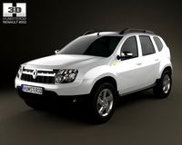 Renault Duster 2011 3D Model