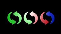 Symbols circular arrows