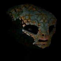 Alien Head Low - High Poly LOD Pack OBJ and FBX