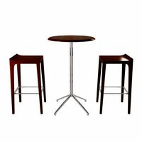 bernhardt vanish bar stool and story high table