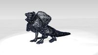 Frilled Lizard Voronoi