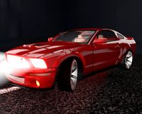Ford Mustang Shelby GT 500 3D Model