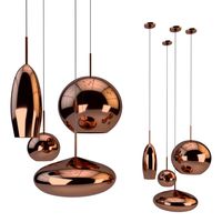 Copper Tall Pendant