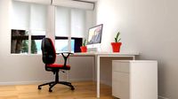 home office 3d model collection of alot of office stuff